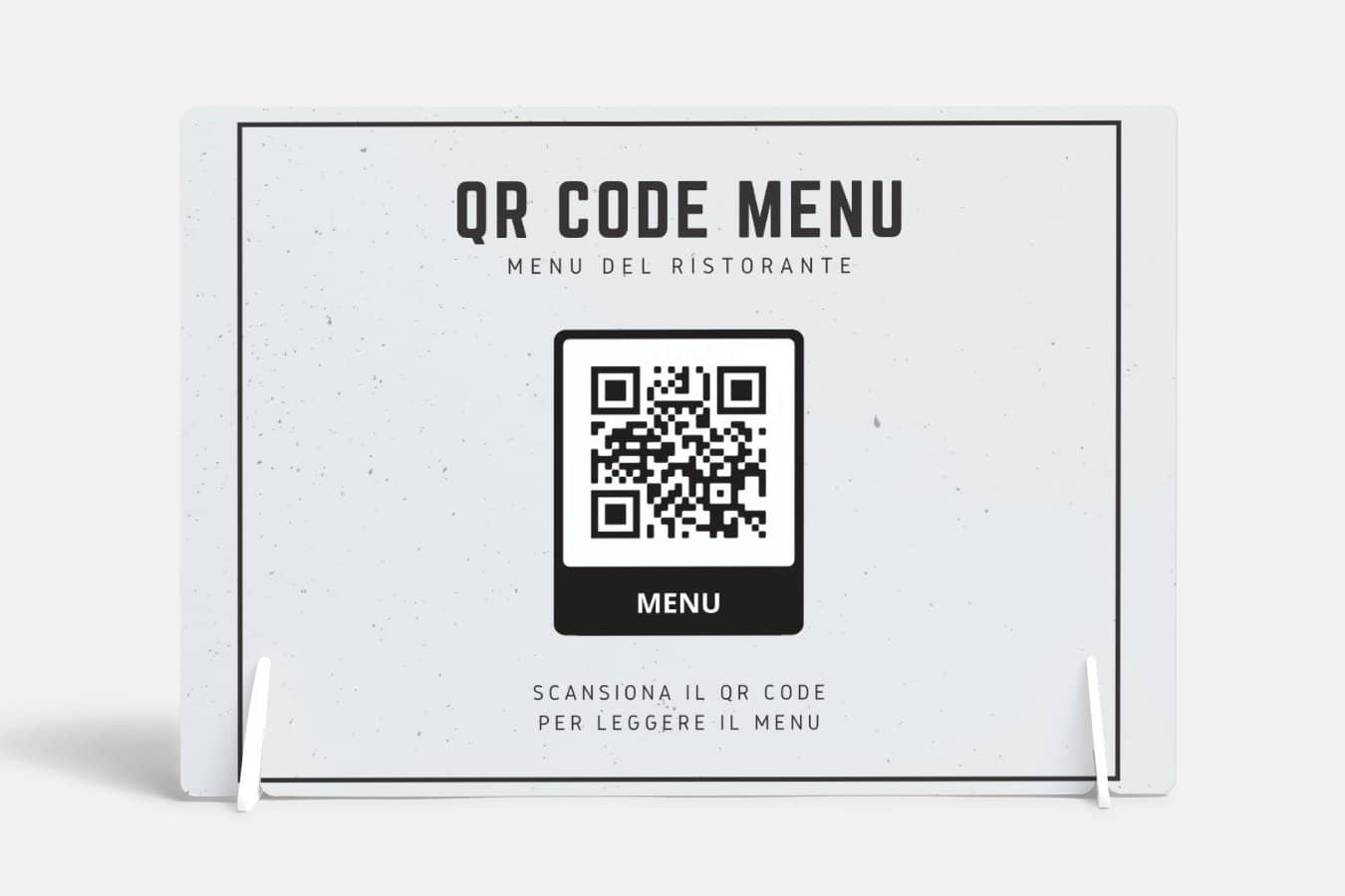 Esempio di QR Code Menu